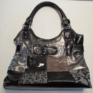 G Style Buckle Hobo Double Top Handle Handbag/Purse